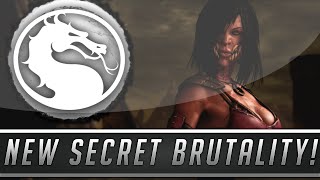 Mortal Kombat X New Secret Mileena Brutality - Ravenous Low Pounce Brutality Mortal Kombat 10