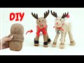 How to make a Deer from Yarn 🧶🦌 Christmas decorations🎄 DIY NataliDoma