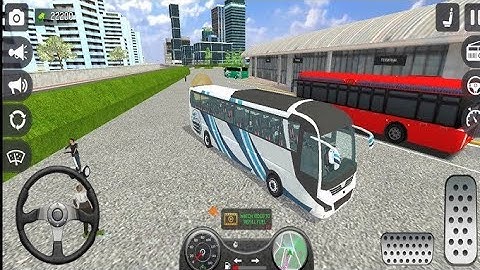 Indian Coach Bus Simulator 3D - Real Mobile Bus Transporter Driving - Android GamePlay