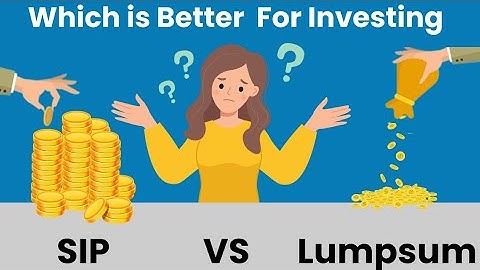 SIP vs Lumpsum क्या ज्यादा बेहतर हैं?  Power of compounding using SIP or LUMPSUM #investing