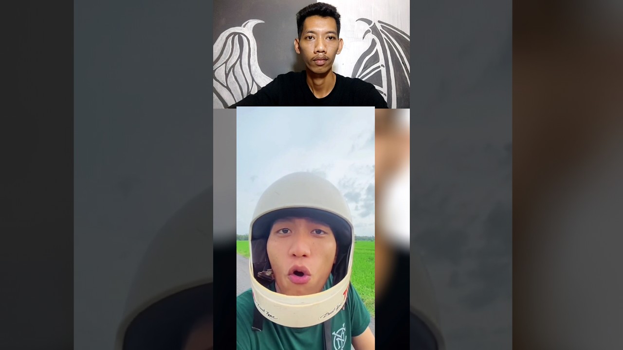 Helmku memang bogo tapi motorku bikin kamu melongo, meledaaak