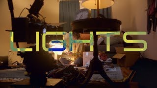 Ikan's RGB Onyx LED Panel Light On Set and In Action