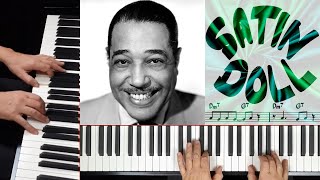 *Satin Doll* (Duke Ellington) - basic piano arrangement from lead sheet (2 versions)