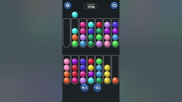 Ball Sort by Infinite Joy: Levels 7777, 7778, 7779