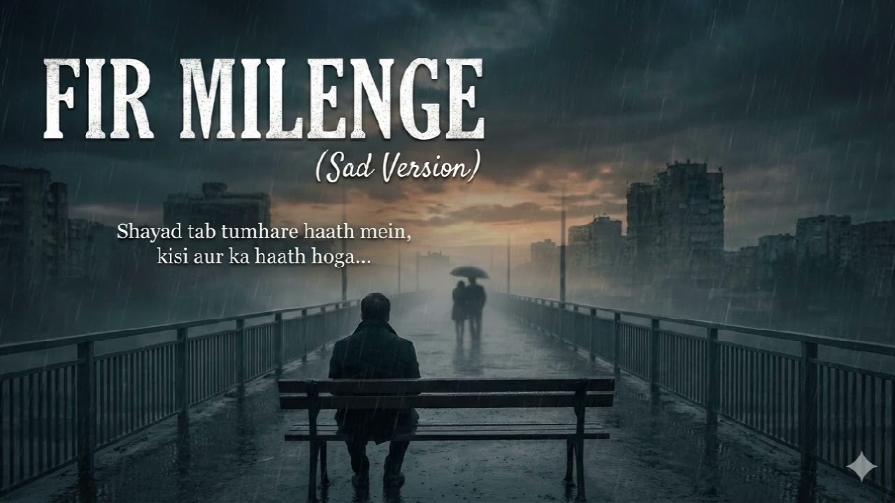 Fir Milenge (Sad Version) 💔 | Heart Touching Poetry | Emotional Status