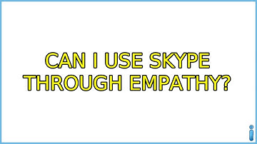 Ubuntu: Can I use Skype through Empathy?