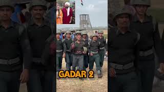Sandese aate hai || Indian army|| sunny deol || Gadar 2 shooting