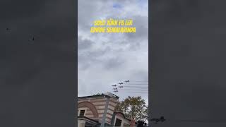 Türk Yildizlari F5 Edirne Semaların Coşturdu