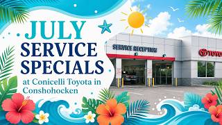 Toyota Tire Savings Event | Save $100 on 4 Tires at Conicelli Toyota Service Center in Conshohocken