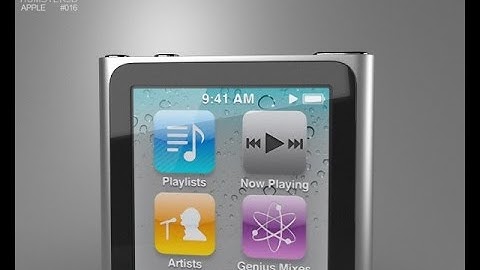 3D Model Apple iPod nano at 3DExport.com