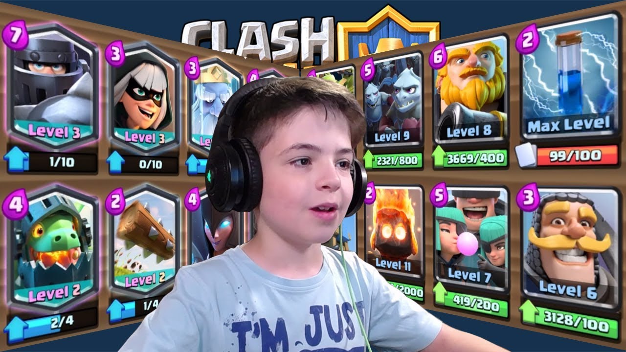 LEGENDARY VS COMMON DECK - Clash Royale