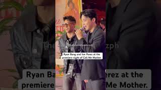 #ryanbang and #ionperez at the premiere night of #callmemother #mmff #viral #shorts