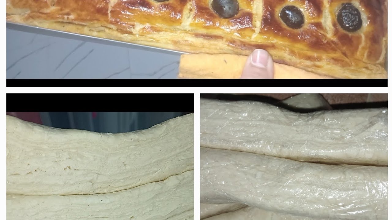العجينة المورقة بأسهل طريقة سهلة 