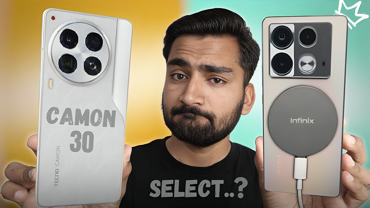 Infinix Note 40 vs Tecno Camon 30 - Which one is Better..!