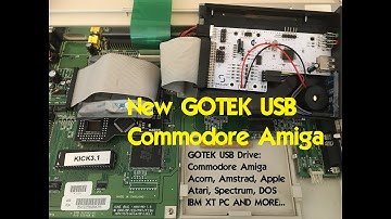 New GOTEK USB Drive for Commodore Amiga, Acorn, Amstrad, Apple, Atari, Spectrum, DOS / IBM XT PC +++