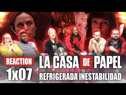 La Casa De Papel (Money Heist) - 1x7 Refrigerada inestabilidad - Group Reaction