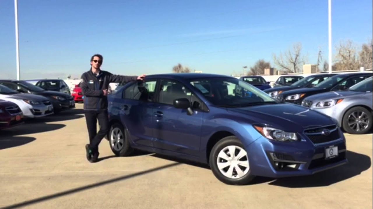 2016 Subaru Impreza 2 0i 4d Sedan Lease Special Groove In 2016 Subaru Impreza 2 0i 4d Sedan Lease Special Groove In Denver Colorado