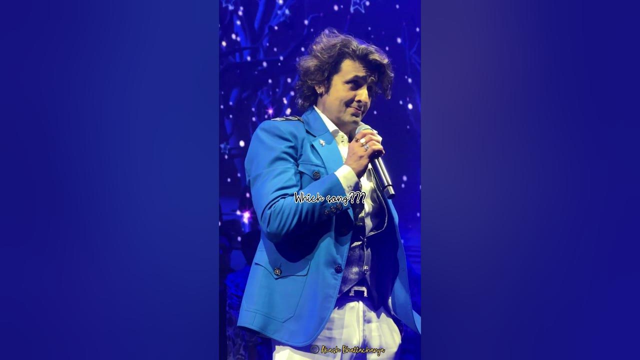 Sonu Nigam sings one of the most romantic songs - any guesses? Latest live in concert #sonunigam