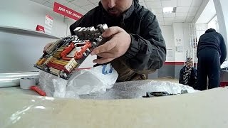 Первое включение Б/У материнской платы для майнинга Первое включение Б/У материнской платы для майнинга