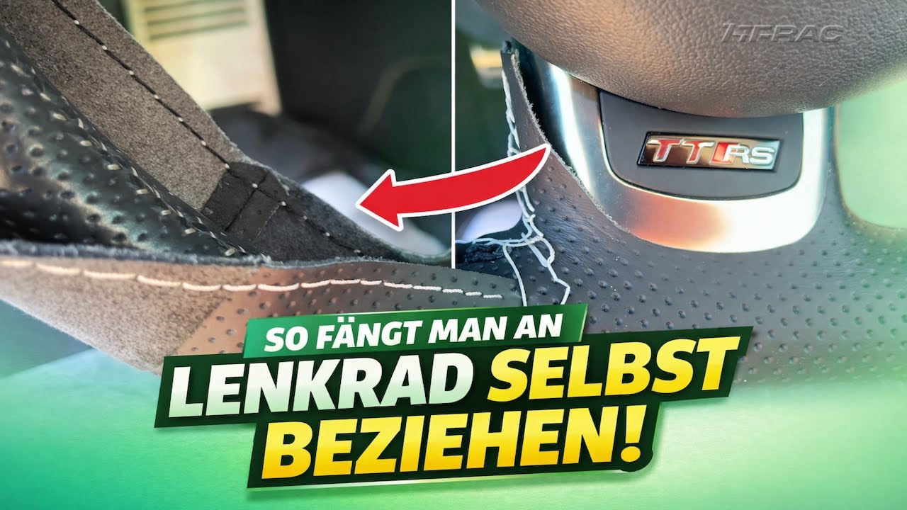 Die ultimative Anleitung zum Lenkrad selber beziehen: so gehts!