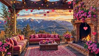 💘 Happy Valentine’s Day Ambience 24/7 ❤️ Snowy Romance, Soft Instrumental Piano & Winter Love Vibes screenshot 5