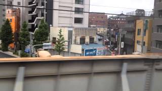 京成(本線) 車窓 京成高砂→日暮里/ 3700形 特急(京成成田1020発)