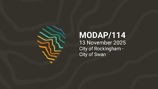 MODAP/114 - 13 November 2025 - City of Rockingham - City of Swan