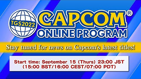 TGS 2022 Capcom Online Program Livestream