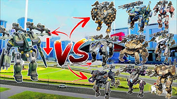 🔥All Titans Vs SWORD Unit-190 - Gun & Sword Both Abilities - Comparison - war robots - This vs That