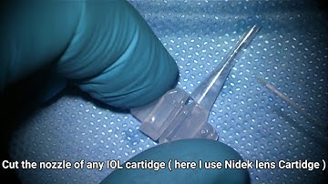 simple DMEK injector