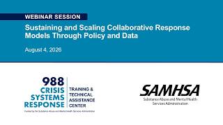 Sustaining and Scaling Collaborative Response Models Through Policy and Data