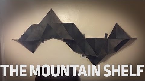 CNC Plasma Cut Bookshelf Build Project