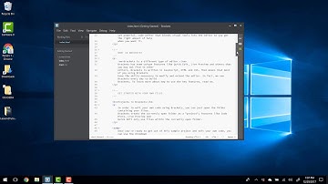 Brackets Settings and Extensions