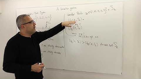 9. An application for Rationalizability and IESDS: Location Game (Game Theory Playlist 2)