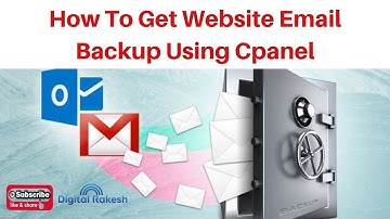 How to get website email backup using cpanel