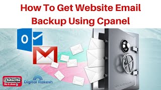 how to get website email backup using cpanel