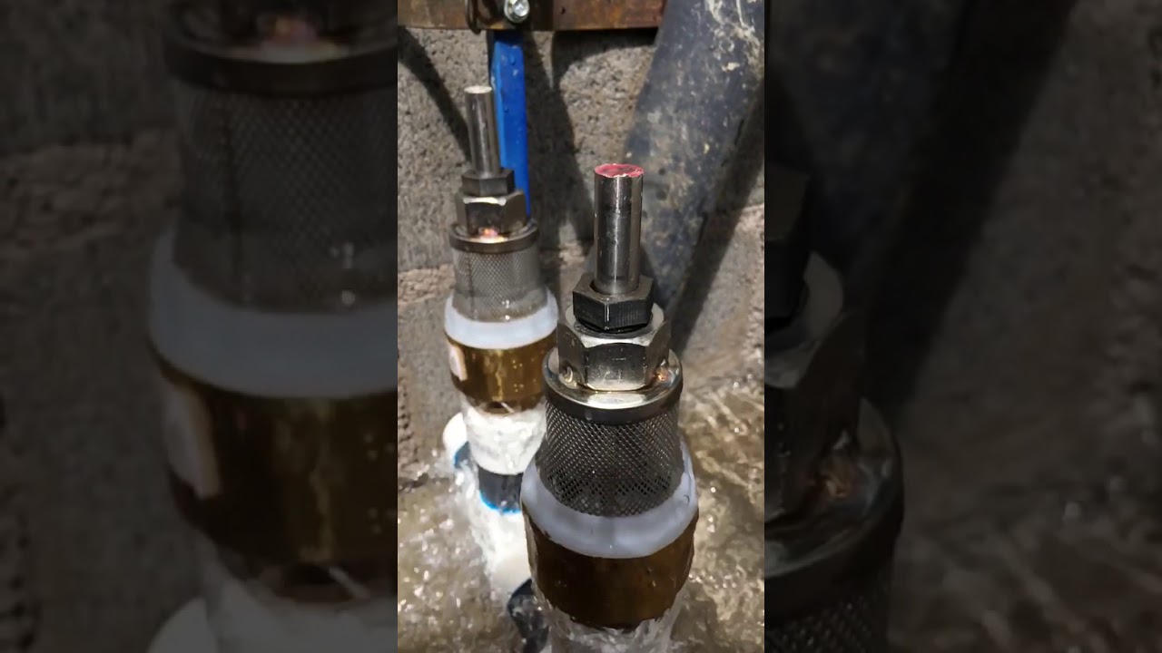 Hydraulic Ram Pump Slow Motion YouTube