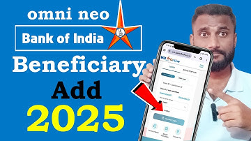 How To Add Beneficiary In boi Net Banking | Bank of india Beneficiary add Kaise Kare 2025 | omni neo