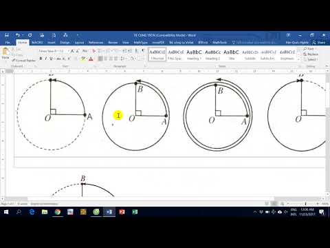 Video [THBTN] - VẼ CUNG TRÒN BIỂU DIỄN CUNG LƯỢNG GIÁC - YouTube