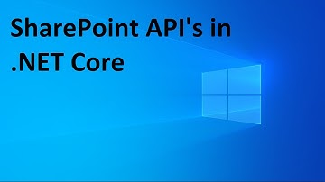 SharePoint API