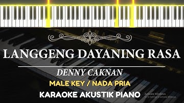 Langgeng Dayaning Rasa ( LDR ) - Denny Caknan ( MALE KEY - Karaoke Piano )