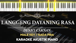 Langgeng Dayaning Rasa ( LDR ) - Denny Caknan ( MALE KEY - Karaoke Piano )