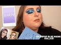 TESTING COLORPOP BLUE MOON COLLAB WITH LIZZIE DEMETRIOU &amp; MEGGELIZABETH #COLORPOPBLUEMOON #BLUEMOON