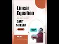 #linearequations #maths #cbse #exam #class #shorts #mathematicclass10 #everydaymaths