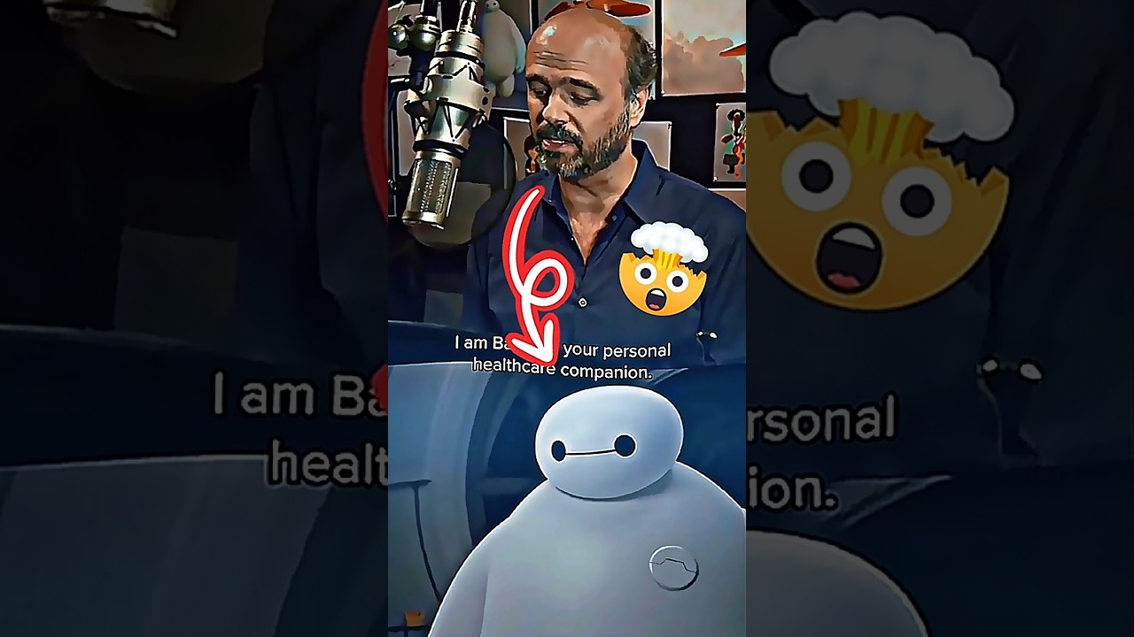 Baymax voice actor:Scott Adsit🤧