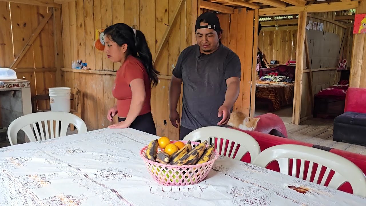 Esto paso cuando se enfermo su esposo.