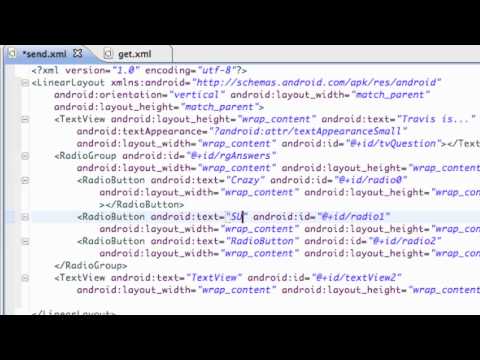 Android Application Development Tutorial   45   RadioButtons in a RadioGroup   YouTube 720p