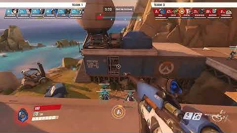 Overwatch - Ana Bot in a Nutshell... 4 (Replay Moment - Hard Bots)