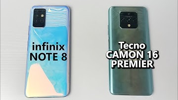 Infinix Note 8 (6GB) vs Tecno Camon 16 Premier (8GB) - Speed Test & RAM Management