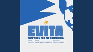 Don't Cry For Me Argentina (Live from The Balcony)